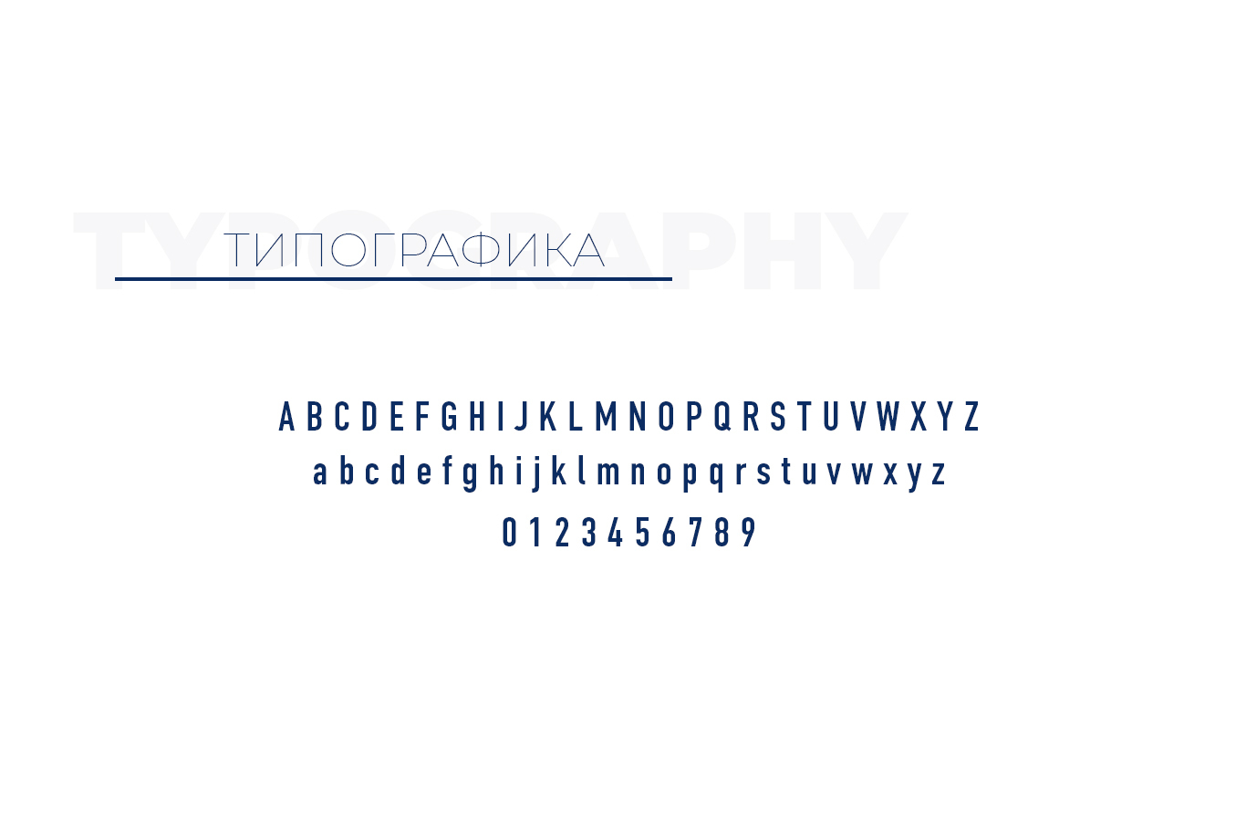 Подбор шрифтовых решений для логотипа