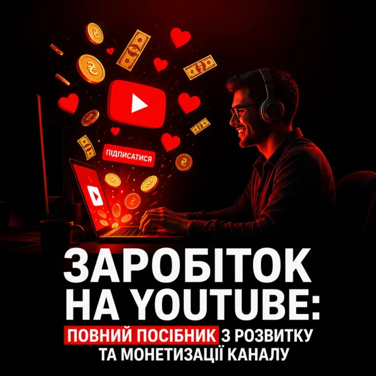 course Заробіток на YouTube: Повний посібник зі створення та розвитку прибуткового каналу
